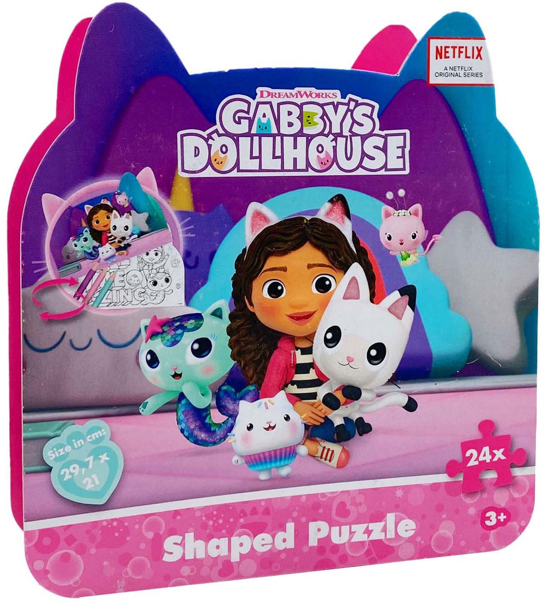 Gabbys Puzzle mit Puzzle, 24st.