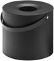 Yamazaki Taschentuchbox rund mit Griff - Turm - Schwarz