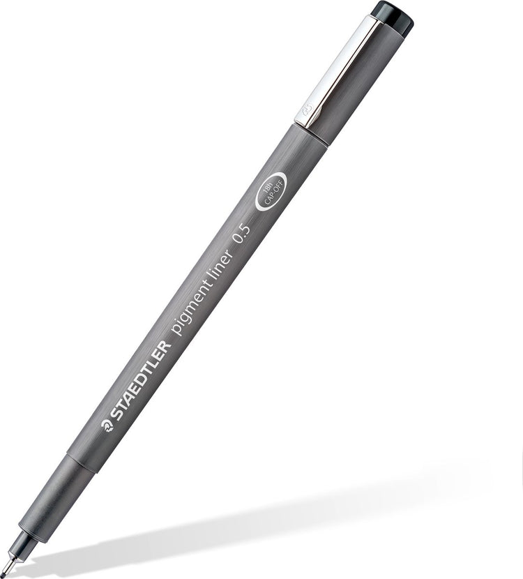 Staedtler - Künstlerserie - Pigmentliner - Fineliner - Schwarz - 1,2 mm