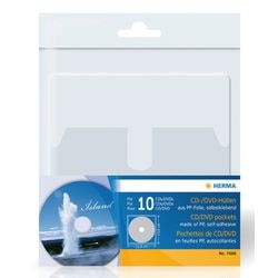 CD-DVD-Hüllen Herma 7688 transparent