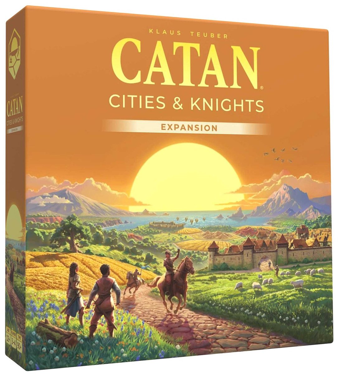 Asmodee Catan Cities Knights 6. Auflage en – englische Version