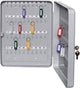 Alco Schlüsselschrank - 200x160x80mm - grau - für 20 Schlüssel - al-890-33
