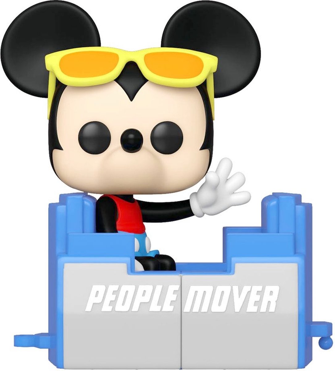 Funko Mickey Mouse Sammelfigur Walt Disney World 50. Jubiläum Pop! People Mover Mickey 9 cm mehrfarbig