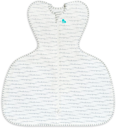 Love to dream™ Babyschlafsack swaddle up™ – Pucken – Spreizhose Hüftdysplasie Baby 3–6 Monate – 6–8,5 kg – ganzjährig – weiß