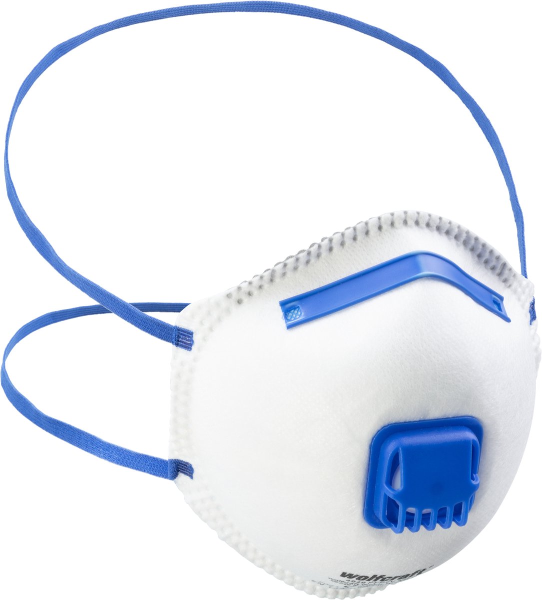 Wolfcraft vorgeformte Staubmasken | mit Ventil | ffp2 | 15 Stück - 4948000