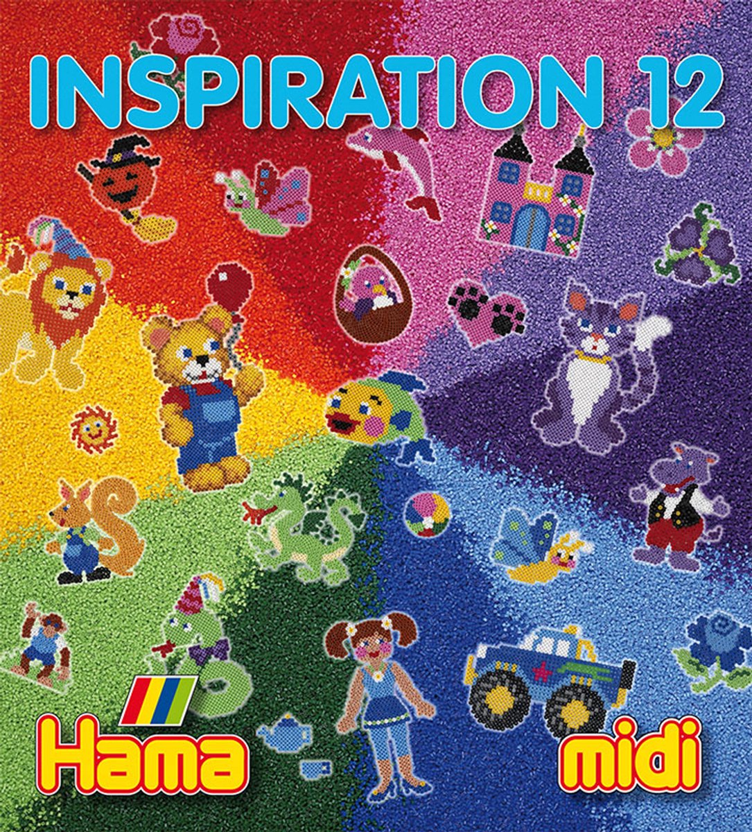 Hama String Perlen Inspiration Broschüre, Nr. 12