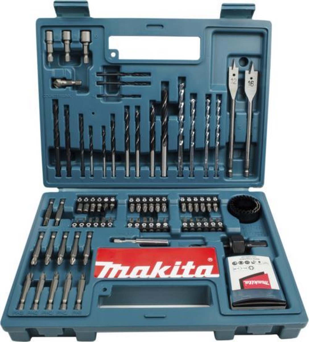 Makita Zubehör B-53811 Bit- und Bohrerset 100-teilig - B-53811