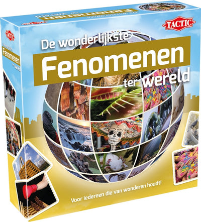 Taktik der wundervollsten Phänomene der Welt - Kartenspiel - Quizspiel - Besondere Natur und unerklärliche Phänomene - Wissen und Wunder - aus der Weltserie - 2 oder mehr Spieler - ab 12 Jahren