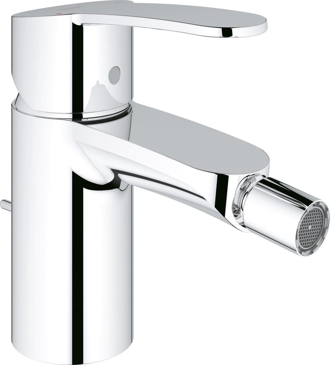 Grohe Eurostyle Cosmopolitan Bidetarmatur – Standardauslauf – mit ausziehbarem Ablaufgarnitur – Chrom