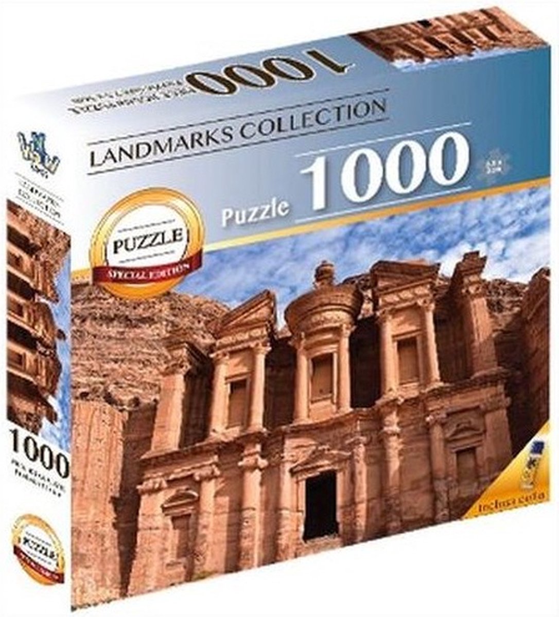 Braet Puzzle 7 Weltwunder - Petra - 1000 Teile.