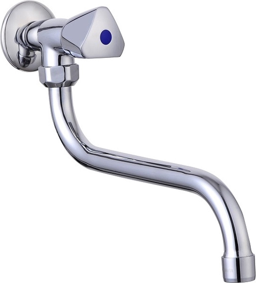 Schütte Schütte Wall Tap Carneo Rotatable Chrom -gelenkt