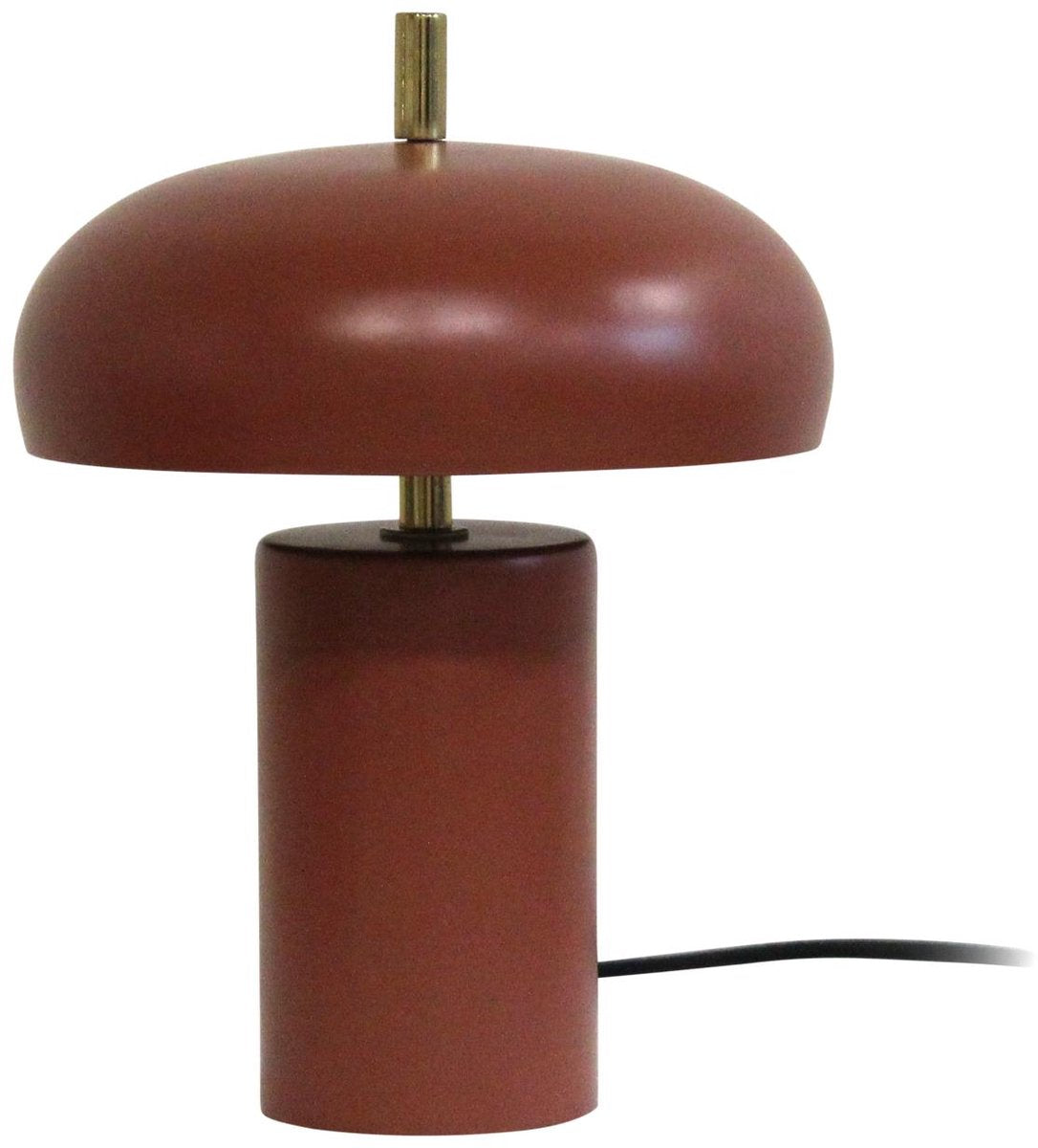 Leitmotiv Tischlampe Joya - roter Ocker - 18x18x24cm - skandinavisch