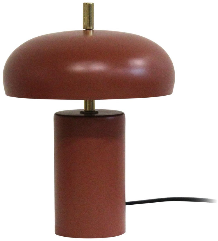 Leitmotiv Tischlampe Joya - roter Ocker - 18x18x24cm - skandinavisch