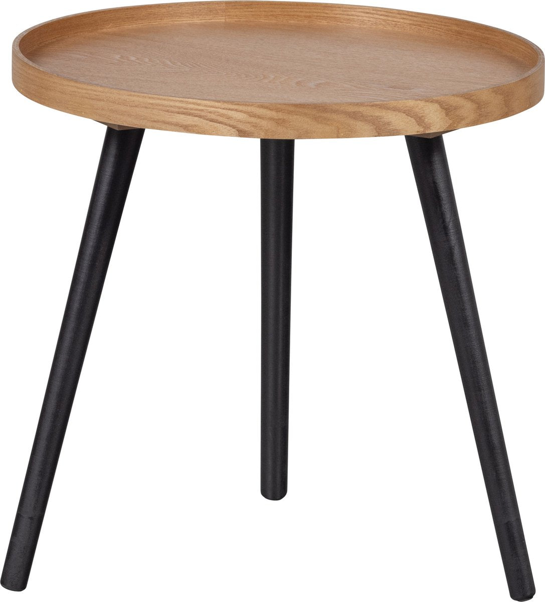 Woood Mesa Beistelltisch M – Holz – Natur – 45 x 45 x 45