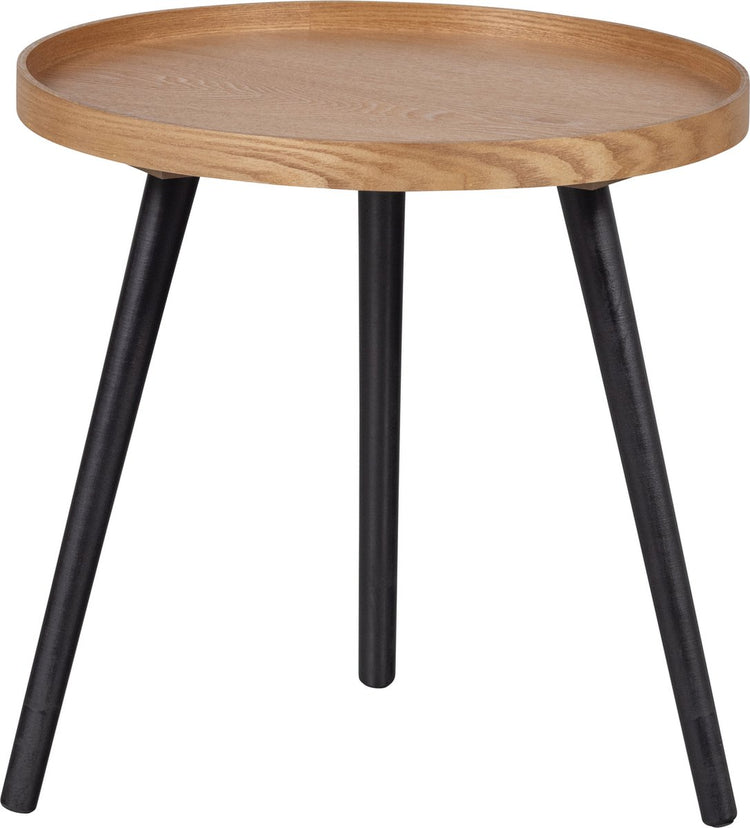 Woood Mesa Beistelltisch M – Holz – Natur – 45 x 45 x 45