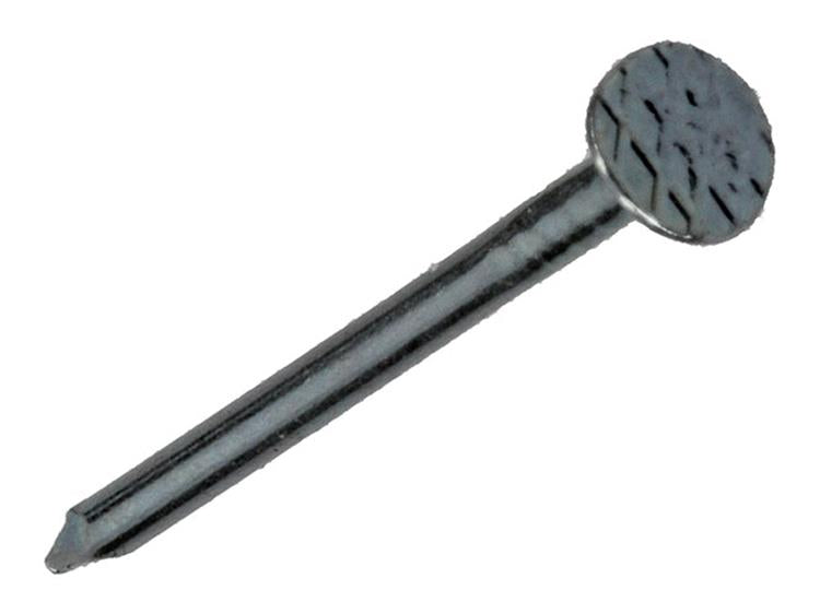 Mack 1017149 – Nagel mit flachem Kopf, verzinkter Stahl, 100 g, 1,5 x 25 mm | 5 Stück