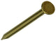 Mack 1017165 - Nagel Flachkopf Messing 20 gr2,0 x 30 mm | 10 Stück