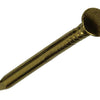 Mack 1017168 – Nagel konvexer Kopf Messing 20 gr 1,2 x 20 mm | 10 Stück