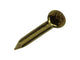 Mack 1017169 – Nagel konvexer Kopf Messing 20 gr 1,5 x 15 mm | 10 Stück