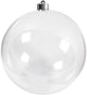 Creativ Company Dekokugeln, D 15,6 cm, transparent, 1 Stück