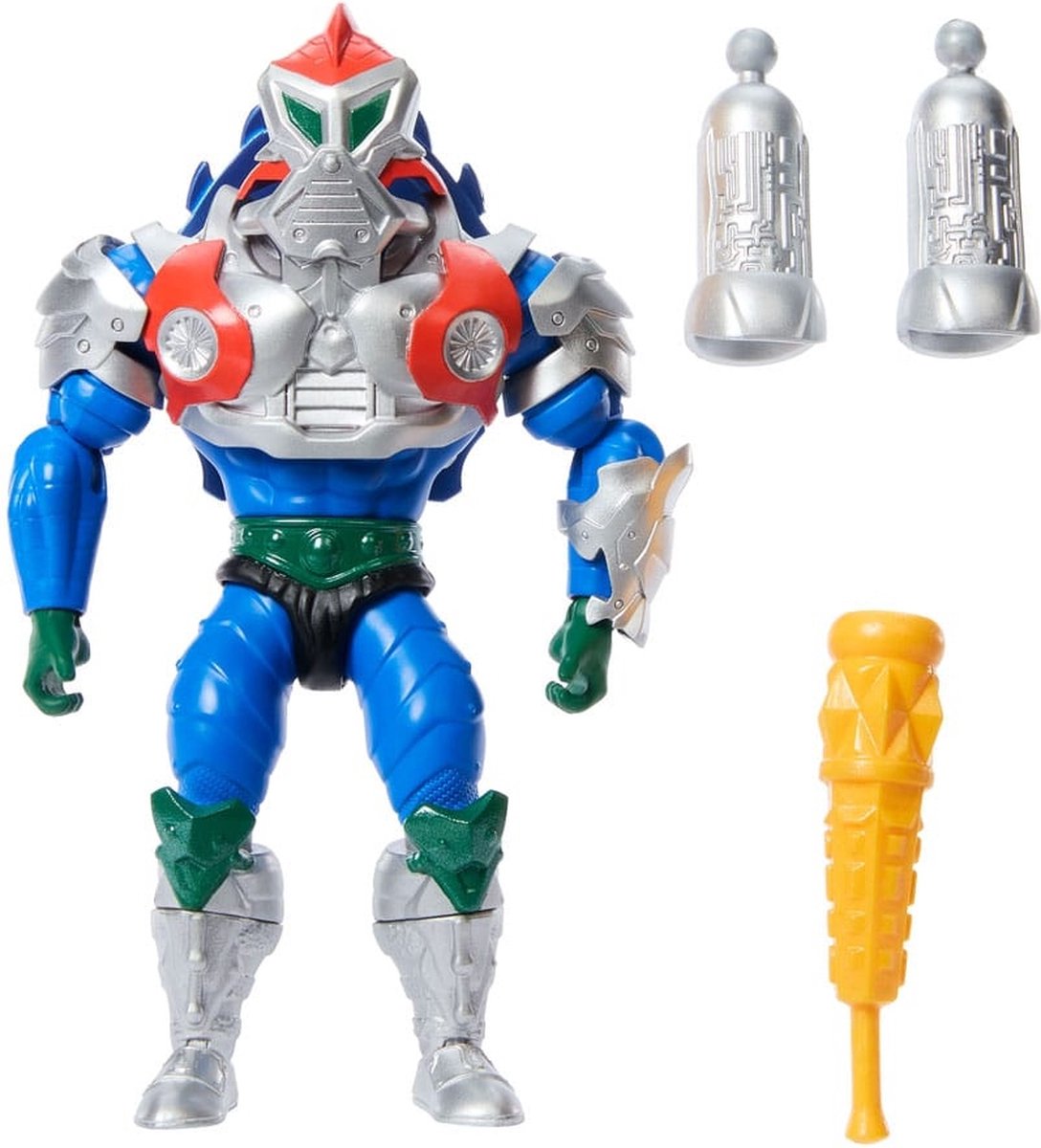 Mattel Motu x TMNT: Turtles of Grayskull Actionfigur Mekaneck 14 cm Actionfigur