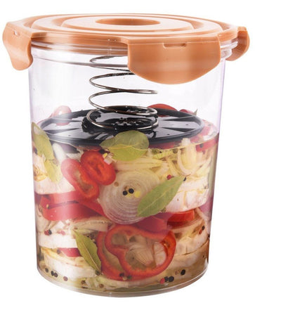 Orion - pojemnik do marynowania - 4l - mit Federdeckel - transparent