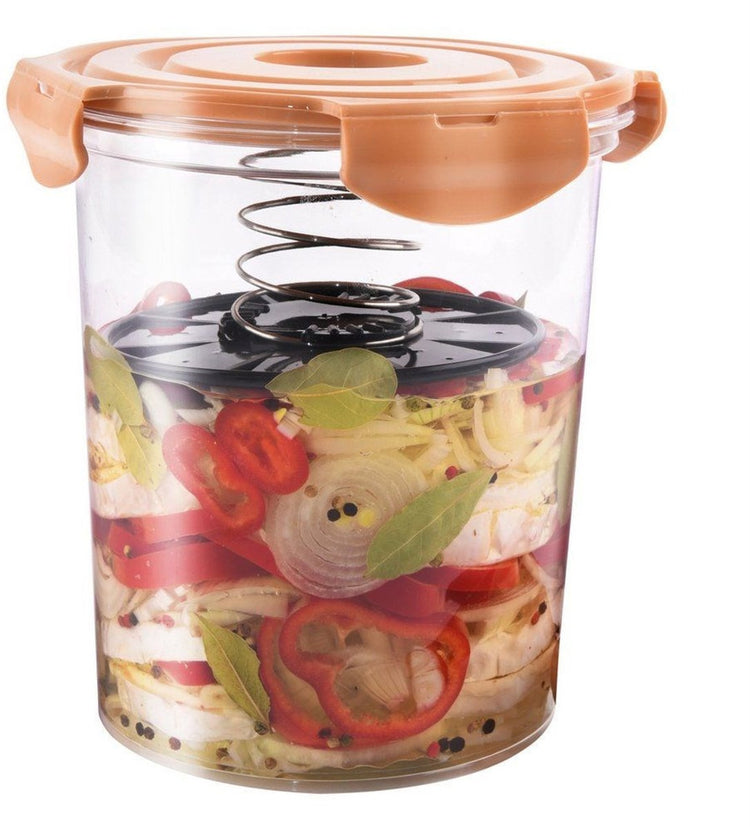 Orion - pojemnik do marynowania - 4l - mit Federdeckel - transparent