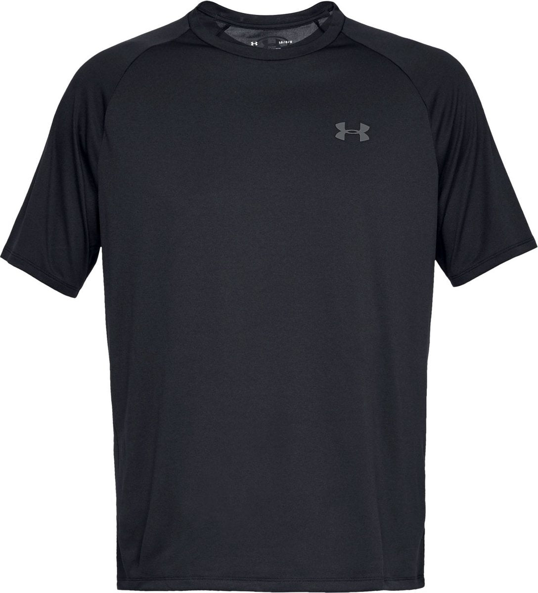 Under Armour UA Tech 2.0 SS Tee-Blk Herren-Sportshirt – Schwarz – Graphit