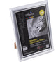 Seco Fotorahmen – A4 – 21 x 29,7 cm – Silber – 30 mm Rahmen – se-sva4cert
