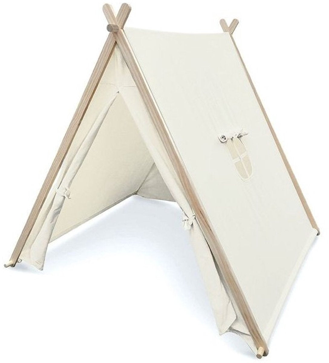 Vilac Kanadisches Spielzelt-Spielhaus – 115 x 100 x 108 cm – ecru