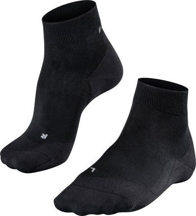 Falke ru4 Light kurze Anti-Blister-Lyocell-Funktionsmaterial-Laufsocken Herren Schwarz - Größe 42-43