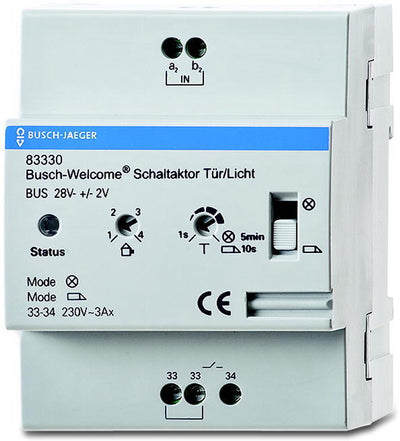 Busch-Jaeger Schaltaktor Türleuchte 4 TE (83330), 2cka008300a0044