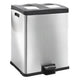 Eko Eko Pedal Bin Recoice 2x30 L Matzilverkleg