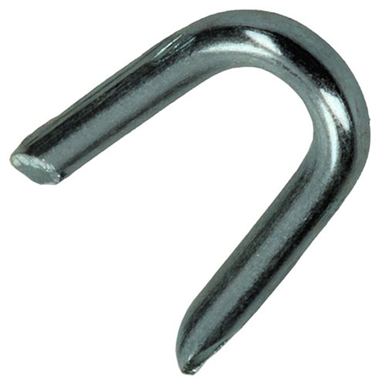 Mack 1017207 – Klammerstahl verzinkt 75 g 1,8 x 15 mm | 5 Stück
