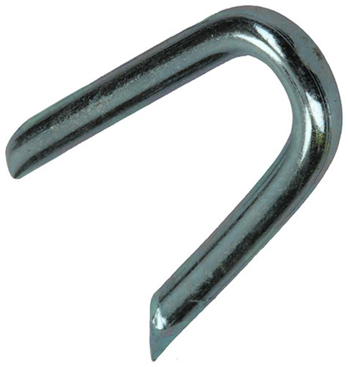 Mack 1017209 – Klammerstahl verzinkt 90 gr 2,7 x 25 mm | 5 Stück