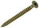 Mack 1017220 - Spanplattenschraube mit Kopf gelb plattiert 30 Stück 3,0 x 35 mm | 10 Stück