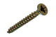 Mack 1017225 - Spanplattenschraube mit Kopf vergilbt 26 Stück 3,5 x 30 mm | 10 Stück