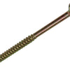 Mack 1017250 – Spanplattenschraube mit Kopf gelb beschichtet. 8 Stück 4,5 x 80 mm | 5 Stück