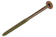 Mack 1017250 – Spanplattenschraube mit Kopf gelb beschichtet. 8 Stück 4,5 x 80 mm | 5 Stück