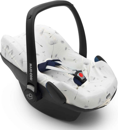 Dooky Sitzbezug 0+ Autositzbezug Löwenzahn – Universal-Autositzbezug Maxi Cosi Cabriofix, Maxi Cosi-Bezug Pebble, Maxi Cosi-Bezug, Cybex und mehr – Autositzbezug Baby Universal