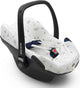Dooky Sitzbezug 0+ Autositzbezug Löwenzahn – Universal-Autositzbezug Maxi Cosi Cabriofix, Maxi Cosi-Bezug Pebble, Maxi Cosi-Bezug, Cybex und mehr – Autositzbezug Baby Universal