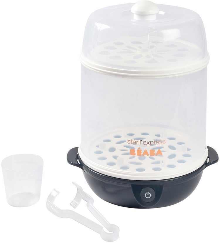 Béaba-Sterilisator – schnell und effizient – 6 Minuten Sterilisation – 2 Räume – automatische Abschaltung