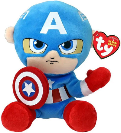Ty Mütze Babys Captain America Soft, 15 cm