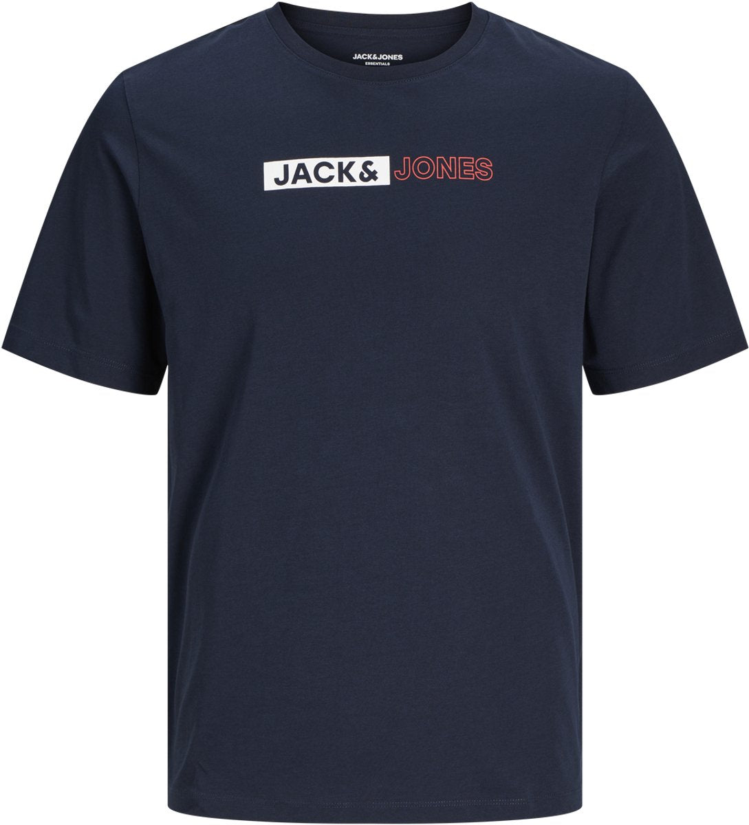 Jack Jones Jack Jones Plus Jjecorp Logo Tee Play SS O-N Noos Pls Herren T-Shirt – Navy Blazer Play 5