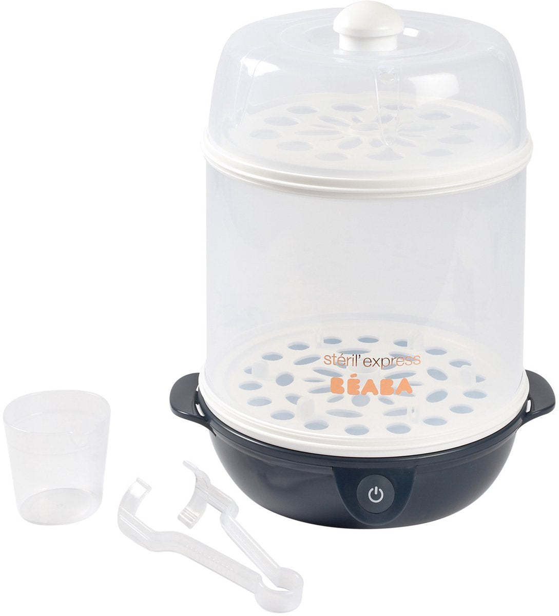 Béaba-Sterilisator – schnell und effizient – 6 Minuten Sterilisation – 2 Räume – automatische Abschaltung