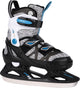 Tempish – Enbo Duo – Eishockey-Schlittschuhe – Kinder-Schlittschuhe – Schwarz – verstellbare Passform, Komfortfutter – Größe EU 29–32