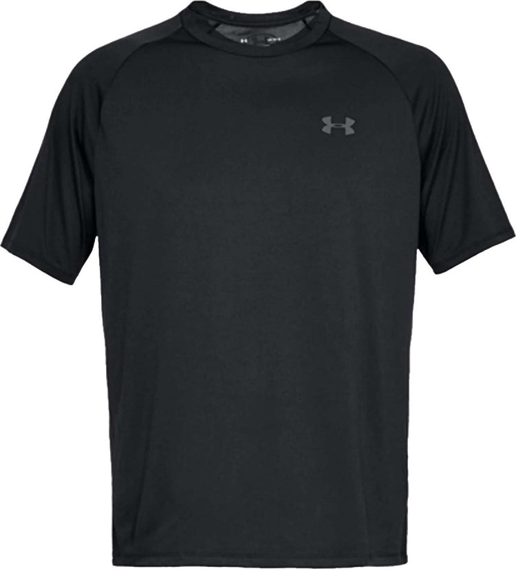 Under Armour UA Tech 2.0 SS Tee-Blk Herren-Sportshirt – Schwarz – Graphit