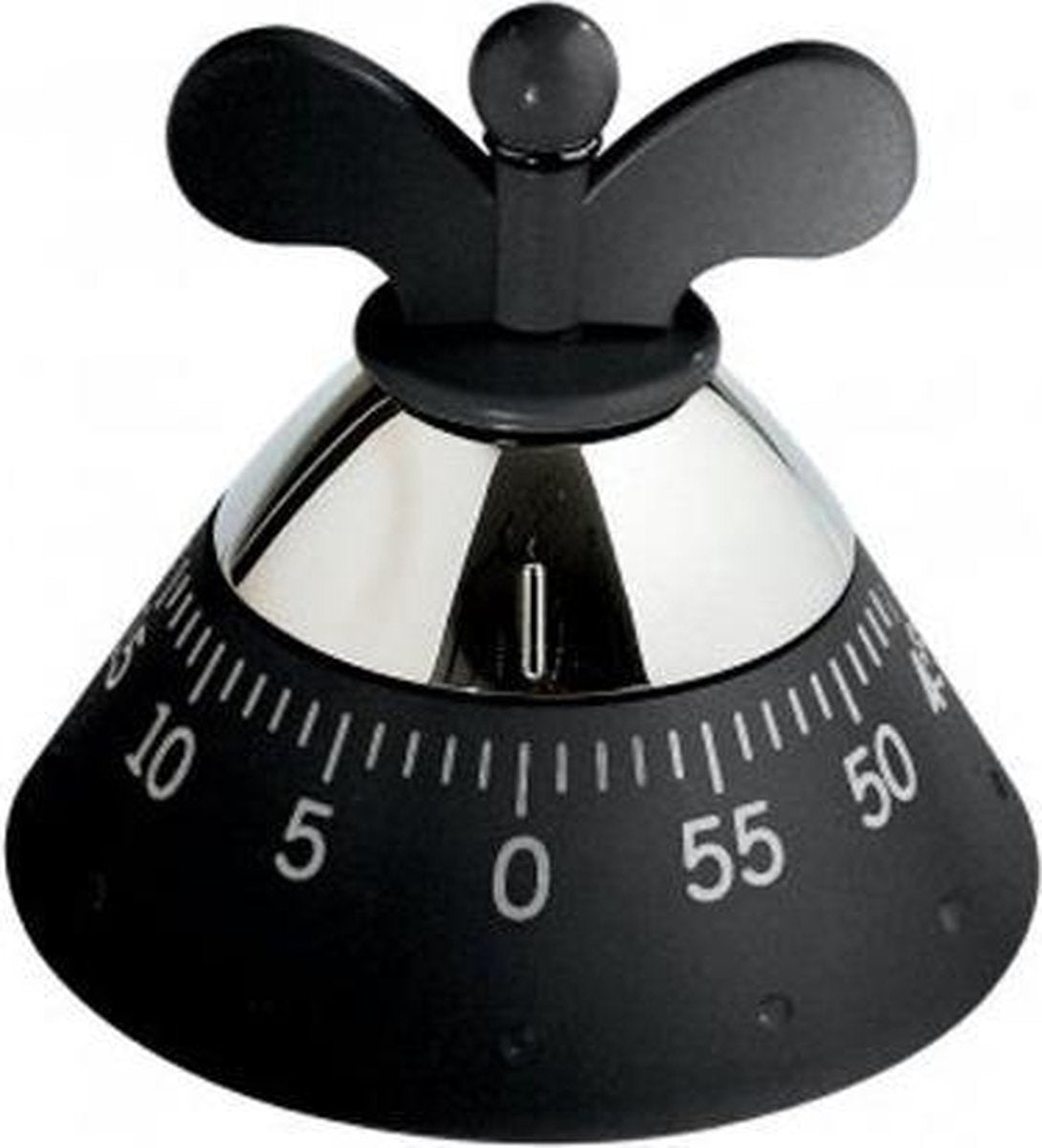 Alessi Küchentimer – Küchentimer – Schwarz