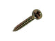 Mack 1017274 - Spanplattenschraube Zylinderkopf vergilbt 20 Stk 4,0 x 30 mm | 10 Stück