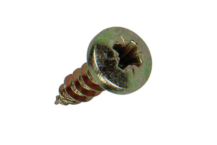 Mack 1017276 - Spanplattenschraube Zylinderkopf gelb plattiert 25 Stück 5,0 x 16 mm | 10 Stück